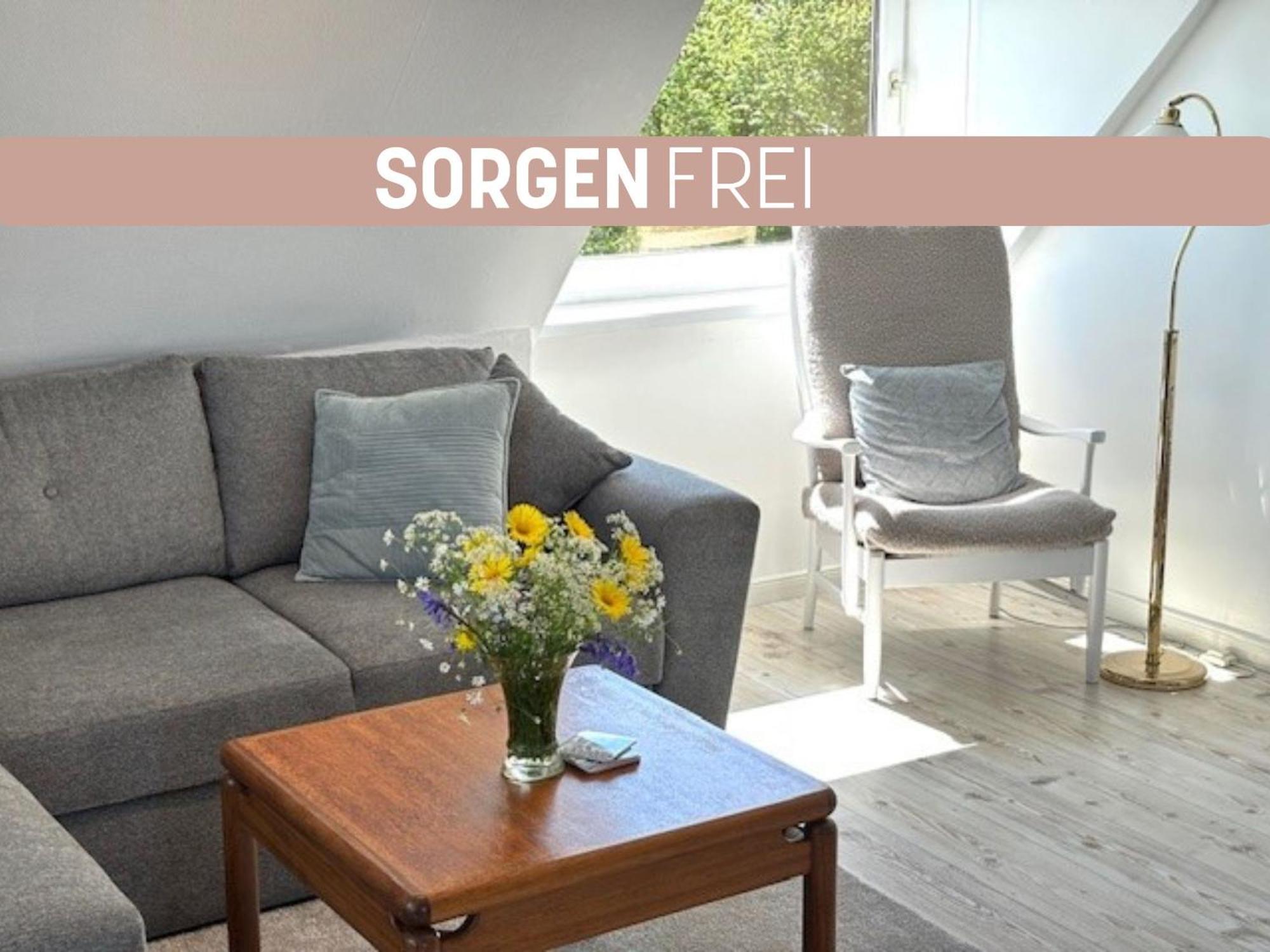 Sorgenfrei -Ruhe Und Erholung In Schoener Studiowohnung Glücksburg Exterior foto